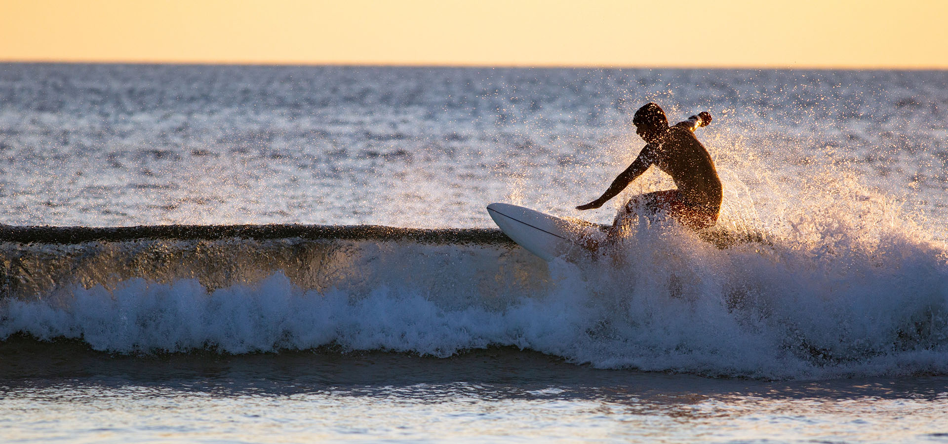 Person Surfing in Dominical